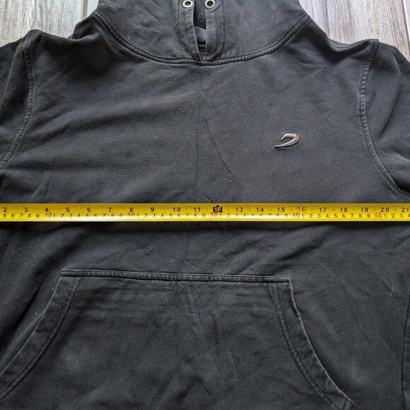 BOXRAW Lineal Oversized Hoodie • Size M • Black stretch fleece - Picture 10 of 10